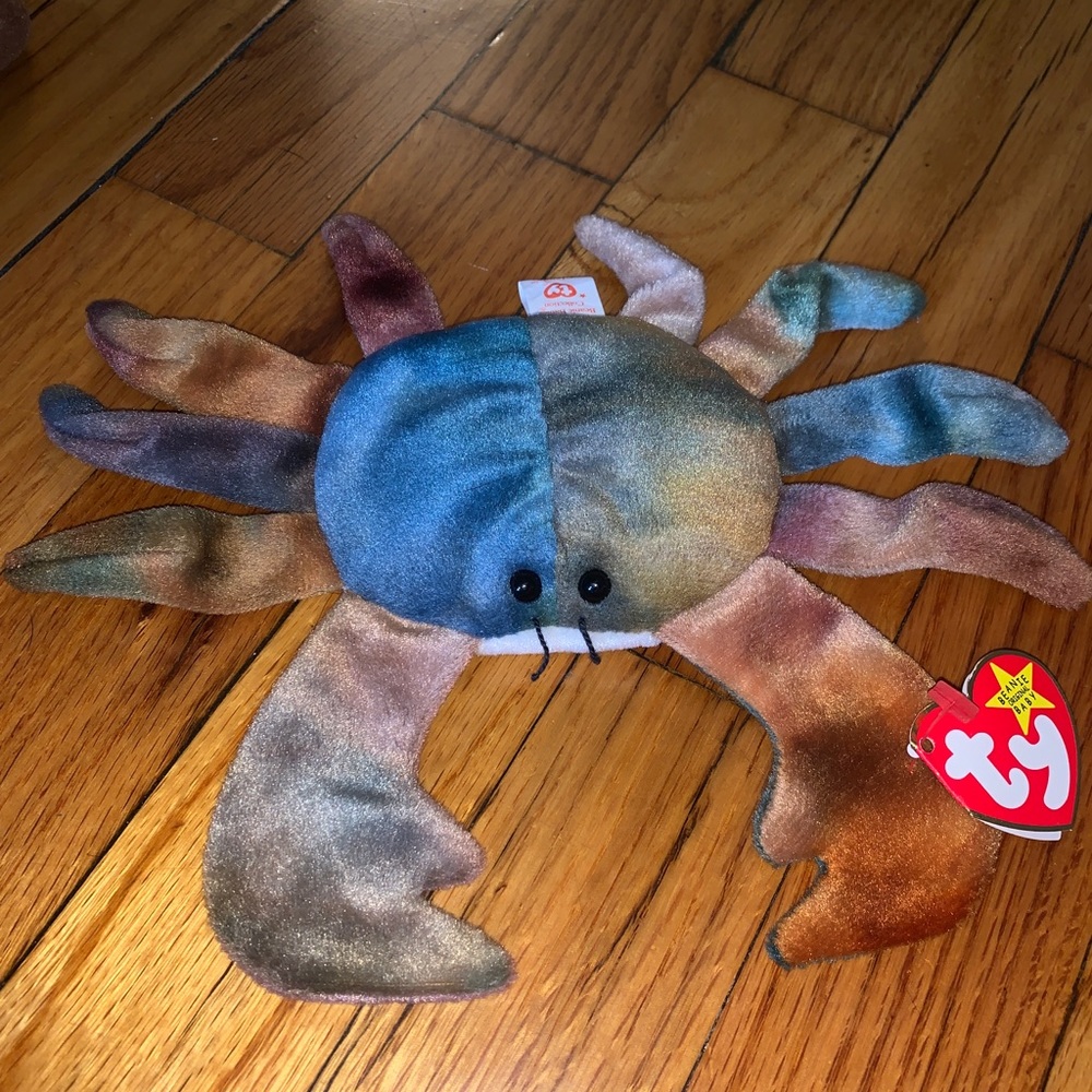 Rare crab beanie baby
